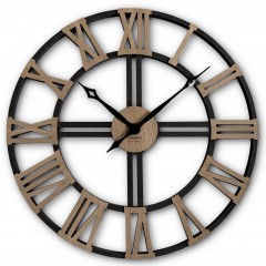 Nástenné hodiny Wood Loft z221-1d-1-x, 80 cm